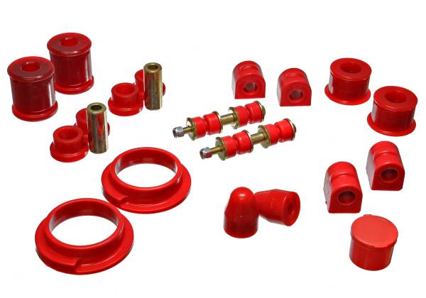 Energy Suspension Polyurethane Bushings | 1350 Offroad - Energy Suspension Hyper-Flex System, Red 4.18119R - Image 1