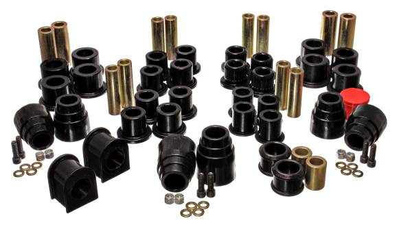 Energy Suspension Polyurethane Bushings | 1350 Offroad - Energy Suspension Hyper-Flex System, Black 4.18120G - Image 1