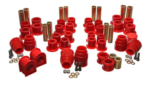 Energy Suspension Polyurethane Bushings | 1350 Offroad - Energy Suspension Hyper-Flex System, Red 4.18120R - Image 1