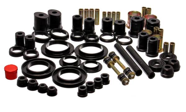 Energy Suspension Polyurethane Bushings | 1350 Offroad - Energy Suspension Hyper-Flex System, Black 4.18121G - Image 1