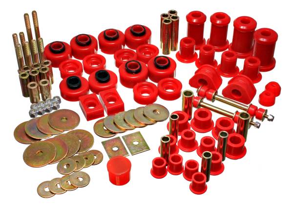 Energy Suspension Polyurethane Bushings | 1350 Offroad - Energy Suspension Hyper-Flex System, Red 4.18123R - Image 1