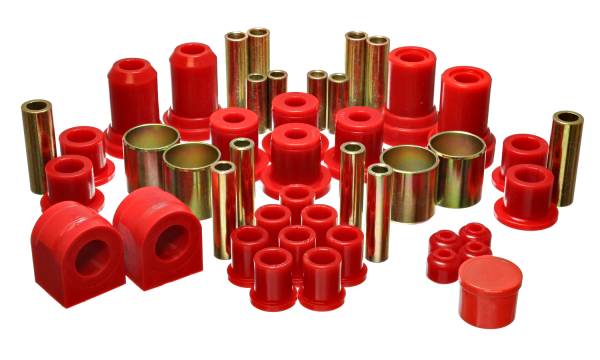 Energy Suspension Polyurethane Bushings | 1350 Offroad - Energy Suspension Hyper-Flex System, Red 4.18125R - Image 1