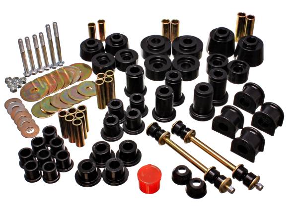 Energy Suspension Polyurethane Bushings | 1350 Offroad - Energy Suspension Hyper-Flex System, Black 4.18126G - Image 1