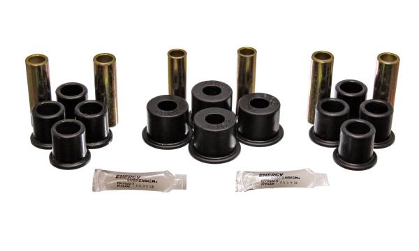 Energy Suspension Polyurethane Bushings | 1350 Offroad - Energy Suspension Leaf Spring Bushing Set, Black 4.2122G - Image 1