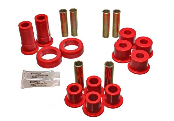 Energy Suspension Polyurethane Bushings | 1350 Offroad - Energy Suspension Leaf Spring Bushing Set, Red 4.2124R - Image 1