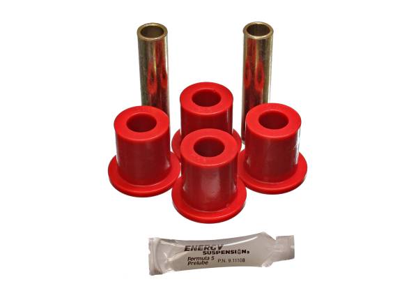 Energy Suspension Polyurethane Bushings | 1350 Offroad - Energy Suspension Leaf Spring Bushing Set, Red 4.2128R - Image 1