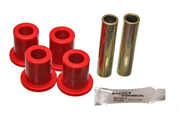 Energy Suspension Polyurethane Bushings | 1350 Offroad - Energy Suspension Leaf Spring Bushing Set, Red 4.2130R - Image 1