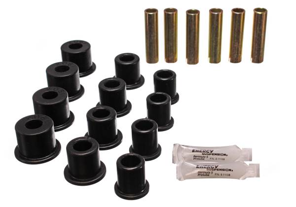 Energy Suspension Polyurethane Bushings | 1350 Offroad - Energy Suspension Leaf Spring Bushing Set, Black 4.2134G - Image 1