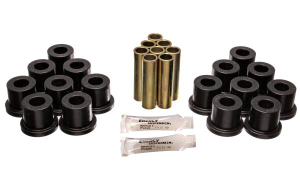 Energy Suspension Polyurethane Bushings | 1350 Offroad - Energy Suspension Leaf Spring Bushing Set, Black 4.2139G - Image 1