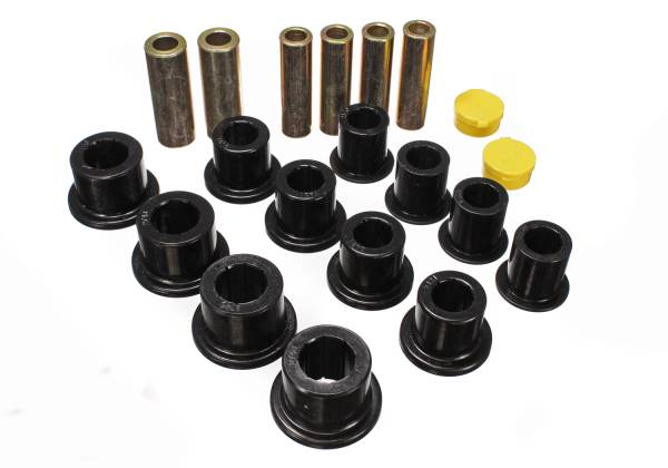Energy Suspension Polyurethane Bushings | 1350 Offroad - Energy Suspension Leaf Spring Bushing Set, Black 4.2148G - Image 1