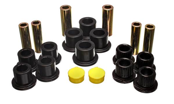 Energy Suspension Polyurethane Bushings | 1350 Offroad - Energy Suspension Leaf Spring Bushing Set, Black 4.2149G - Image 1