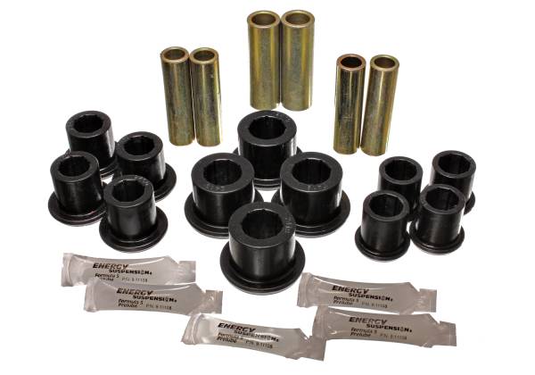 Energy Suspension Polyurethane Bushings | 1350 Offroad - Energy Suspension Leaf Spring Bushing Set, Black 4.2150G - Image 1