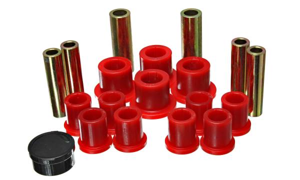Energy Suspension Polyurethane Bushings | 1350 Offroad - Energy Suspension Leaf Spring Bushing Set, Red 4.2151R - Image 1