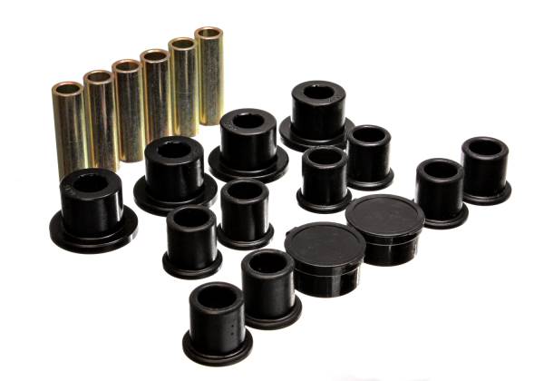 Energy Suspension Polyurethane Bushings | 1350 Offroad - Energy Suspension Leaf Spring Bushing Set, Black 4.2154G - Image 1
