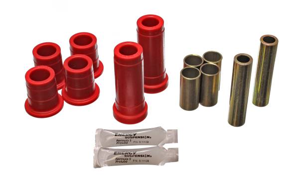 Energy Suspension Polyurethane Bushings | 1350 Offroad - Energy Suspension Control Arm Bushing Set, Red 4.3111R - Image 1