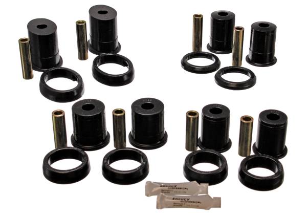 Energy Suspension Polyurethane Bushings | 1350 Offroad - Energy Suspension Control Arm Bushing Set, Black 4.3115G - Image 1