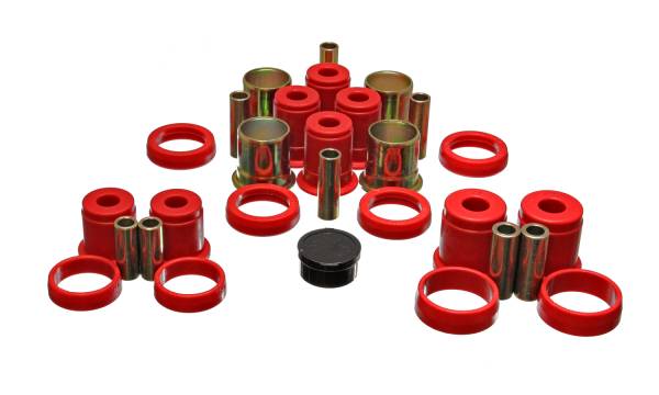 Energy Suspension Polyurethane Bushings | 1350 Offroad - Energy Suspension Control Arm Bushing Set, Red 4.3120R - Image 1