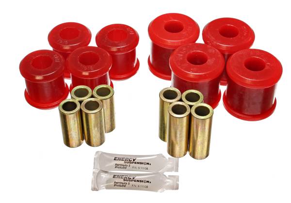 Energy Suspension Polyurethane Bushings | 1350 Offroad - Energy Suspension Rear Control Arm Bushing Set, Red 4.3146R - Image 1