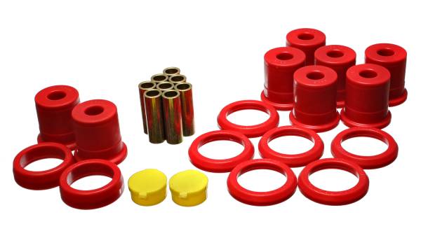 Energy Suspension Polyurethane Bushings | 1350 Offroad - Energy Suspension Control Arm Bushing Set, Red 4.3151R - Image 1