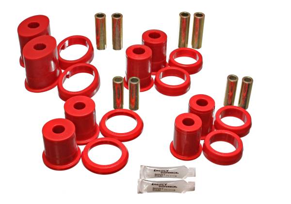 Energy Suspension Polyurethane Bushings | 1350 Offroad - Energy Suspension Control Arm Bushing Set, Red 4.3155R - Image 1
