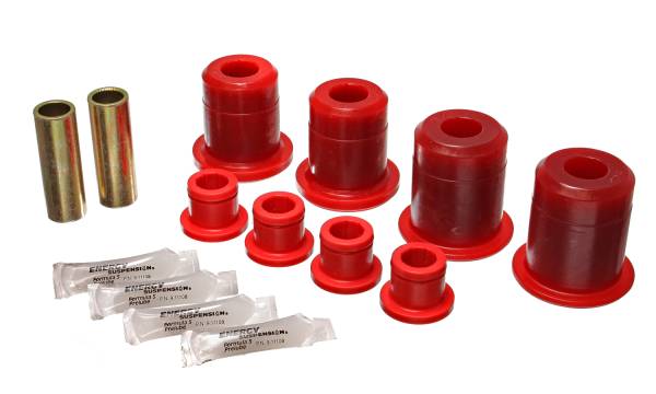 Energy Suspension Polyurethane Bushings | 1350 Offroad - Energy Suspension Control Arm Bushing Set, Red 4.3161R - Image 1