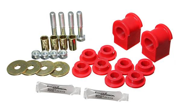 Energy Suspension Polyurethane Bushings | 1350 Offroad - Energy Suspension Sway Bar Bushing Set, Red 4.5197R - Image 1