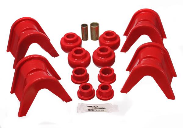 Energy Suspension Polyurethane Bushings | 1350 Offroad - Energy Suspension Bushing Kit, Red 4.7104R - Image 1