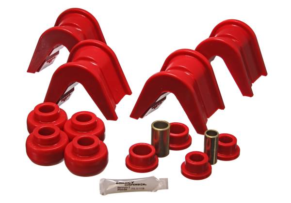 Energy Suspension Polyurethane Bushings | 1350 Offroad - Energy Suspension Bushing Kit, Red 4.7105R - Image 1