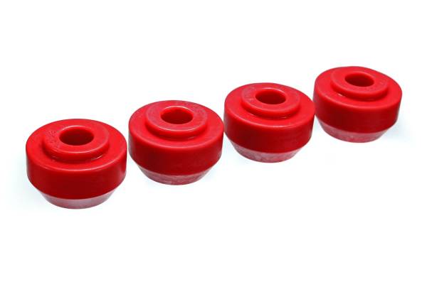 Energy Suspension Polyurethane Bushings | 1350 Offroad - Energy Suspension Strut Rod Bushing Set, Red 4.7111R - Image 1