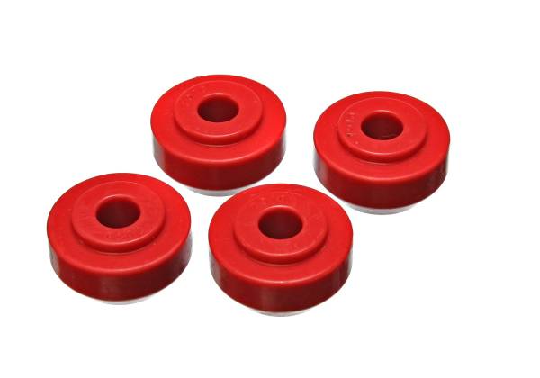 Energy Suspension Polyurethane Bushings | 1350 Offroad - Energy Suspension Strut Rod Bushing Set, Red 4.7113R - Image 1