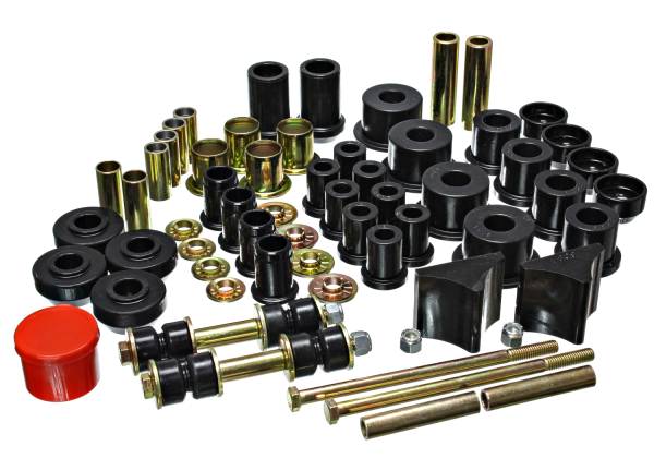 Energy Suspension Polyurethane Bushings | 1350 Offroad - Energy Suspension Hyper-Flex System, Black 5.18105G - Image 1