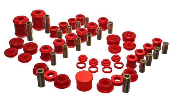 Energy Suspension Polyurethane Bushings | 1350 Offroad - Energy Suspension Hyper-Flex System, Red 5.18107R - Image 1