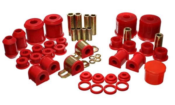 Energy Suspension Polyurethane Bushings | 1350 Offroad - Energy Suspension Hyper-Flex System, Red 5.18110R - Image 1