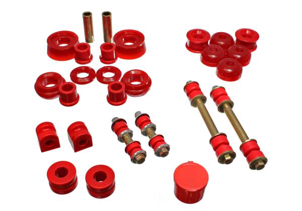 Energy Suspension Polyurethane Bushings | 1350 Offroad - Energy Suspension Hyper-Flex System, Red 5.18111R - Image 1