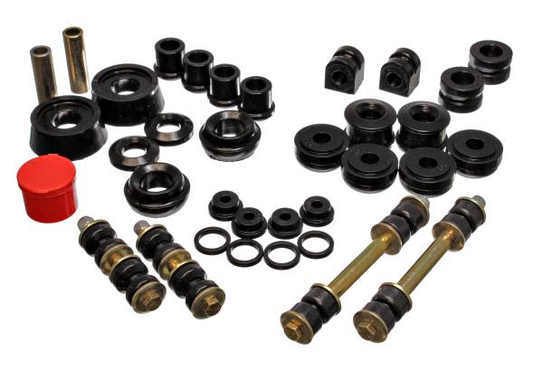 Energy Suspension Polyurethane Bushings | 1350 Offroad - Energy Suspension Hyper-Flex System, Black 5.18114G - Image 1