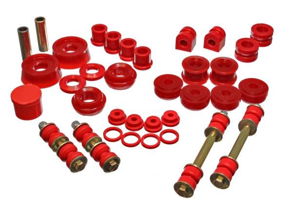 Energy Suspension Polyurethane Bushings | 1350 Offroad - Energy Suspension Hyper-Flex System, Red 5.18114R - Image 1