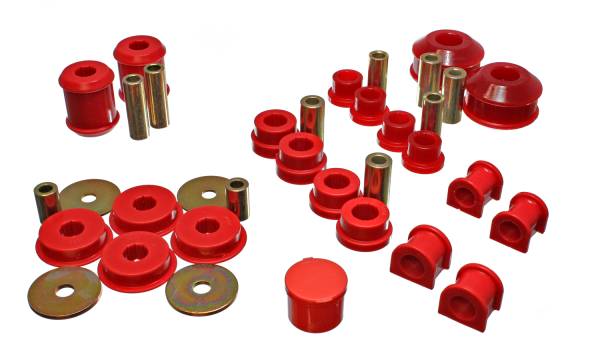 Energy Suspension Polyurethane Bushings | 1350 Offroad - Energy Suspension Hyper-Flex System, Red 5.18115R - Image 1