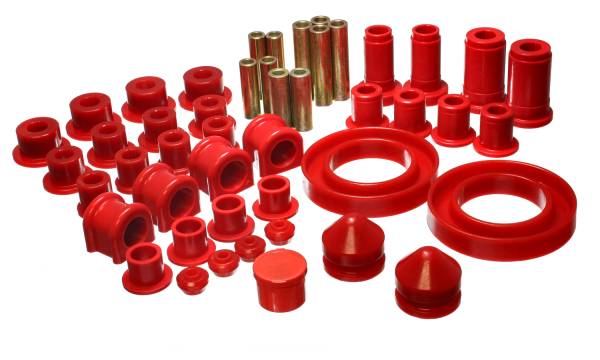 Energy Suspension Polyurethane Bushings | 1350 Offroad - Energy Suspension Hyper-Flex System, Red 5.18117R - Image 1