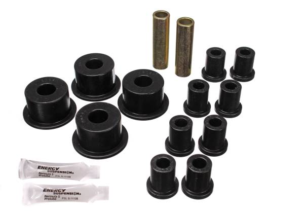 Energy Suspension Polyurethane Bushings | 1350 Offroad - Energy Suspension Leaf Spring Bushing Set, Black 5.2101G - Image 1