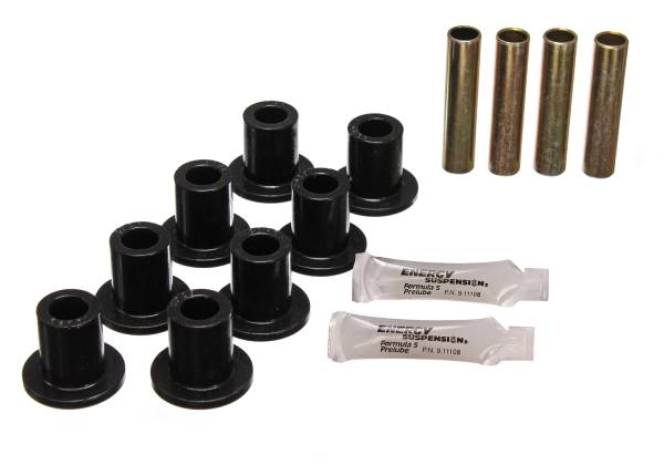 Energy Suspension Polyurethane Bushings | 1350 Offroad - Energy Suspension Leaf Spring Bushing Set, Black 5.2102G - Image 1