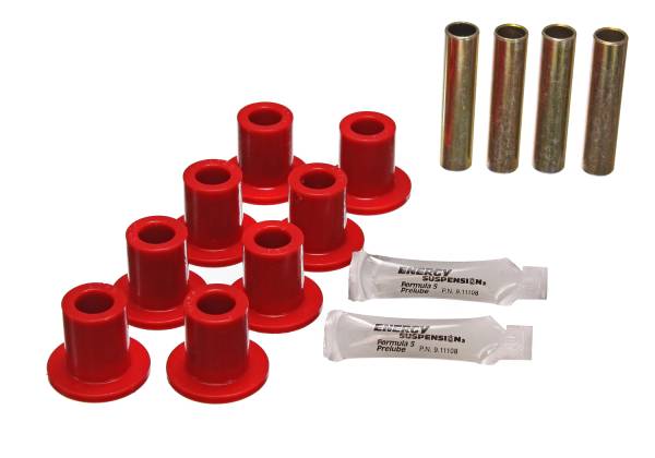Energy Suspension Polyurethane Bushings | 1350 Offroad - Energy Suspension Leaf Spring Bushing Set, Red 5.2102R - Image 1