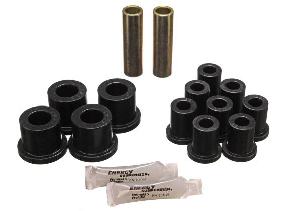 Energy Suspension Polyurethane Bushings | 1350 Offroad - Energy Suspension Leaf Spring Bushing Set, Black 5.2104G - Image 1