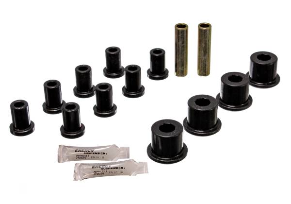 Energy Suspension Polyurethane Bushings | 1350 Offroad - Energy Suspension Leaf Spring Bushing Set, Black 5.2105G - Image 1