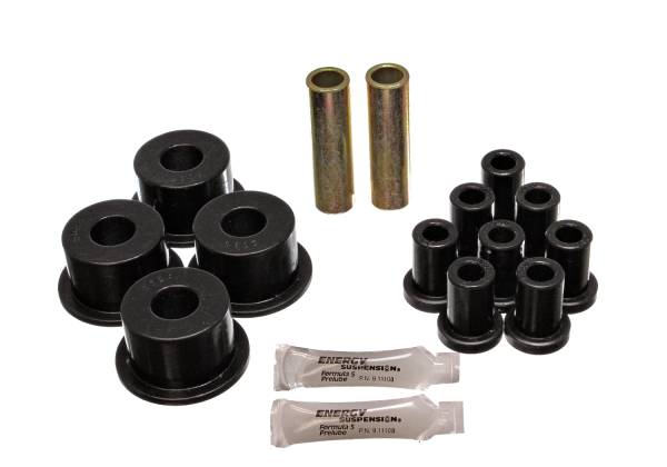 Energy Suspension Polyurethane Bushings | 1350 Offroad - Energy Suspension Leaf Spring Bushing Set, Black 5.2106G - Image 1