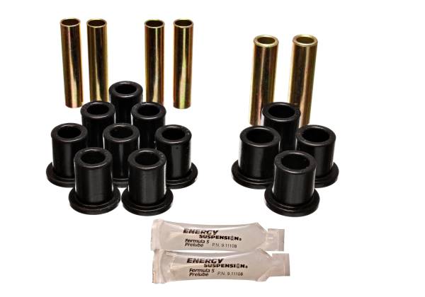 Energy Suspension Polyurethane Bushings | 1350 Offroad - Energy Suspension Leaf Spring Bushing Set, Black 5.2107G - Image 1