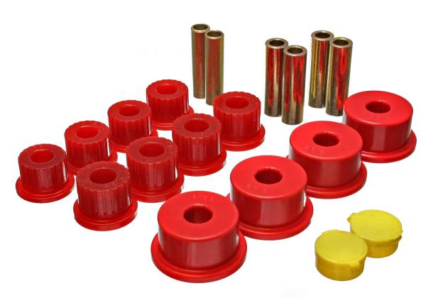 Energy Suspension Polyurethane Bushings | 1350 Offroad - Energy Suspension Leaf Spring Bushing Set, Red 5.2109R - Image 1