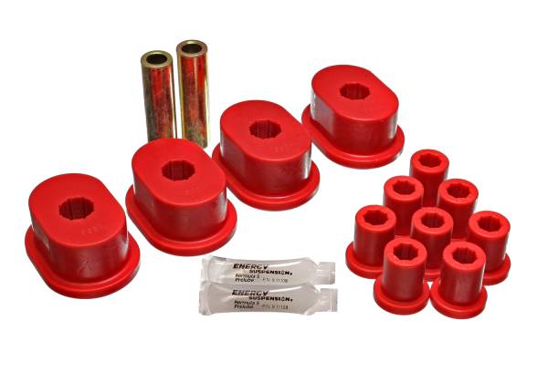 Energy Suspension Polyurethane Bushings | 1350 Offroad - Energy Suspension Leaf Spring Bushing Set, Red 5.2110R - Image 1