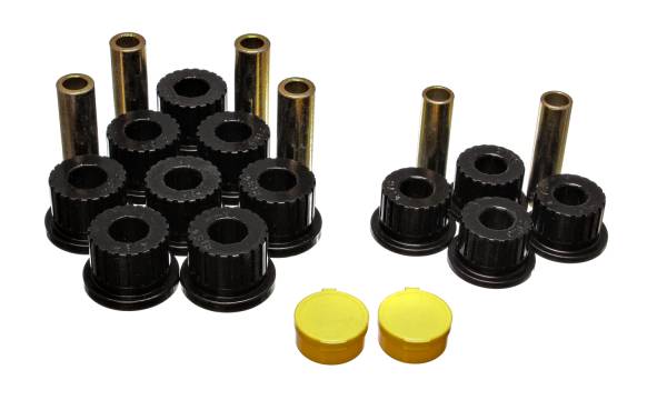 Energy Suspension Polyurethane Bushings | 1350 Offroad - Energy Suspension Leaf Spring Bushing Set, Black 5.2111G - Image 1