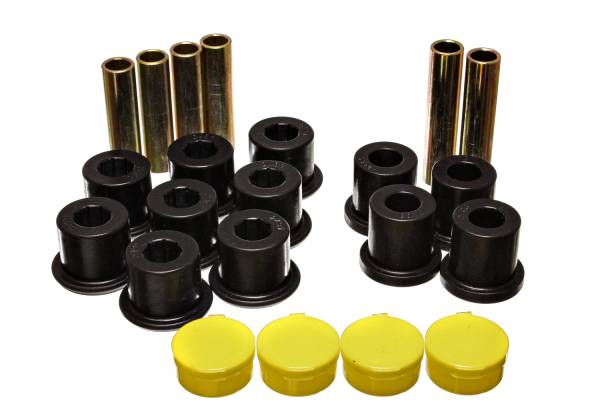 Energy Suspension Polyurethane Bushings | 1350 Offroad - Energy Suspension Leaf Spring Bushing Set, Black 5.2114G - Image 1