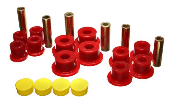 Energy Suspension Polyurethane Bushings | 1350 Offroad - Energy Suspension Leaf Spring Bushing Set, Red 5.2115R - Image 1
